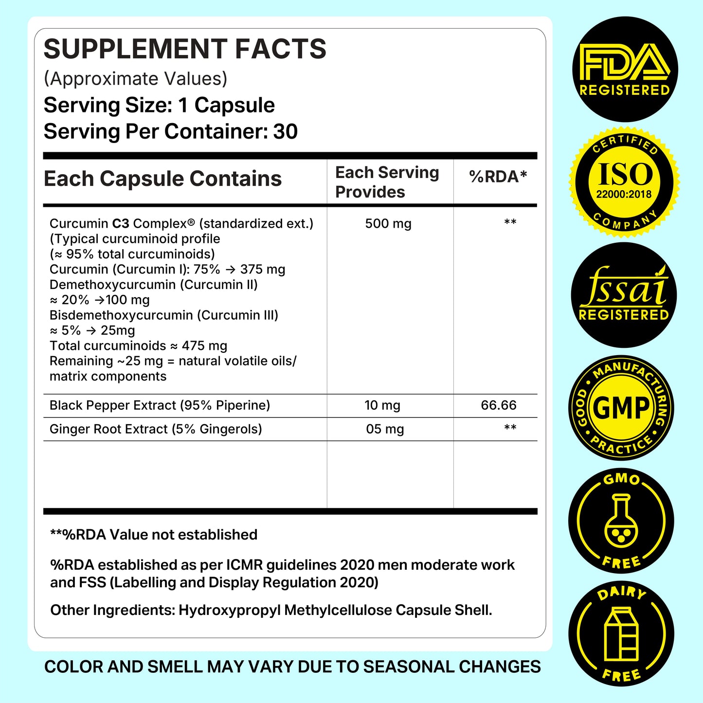 Curcumin C3 Complex | Pack of 30