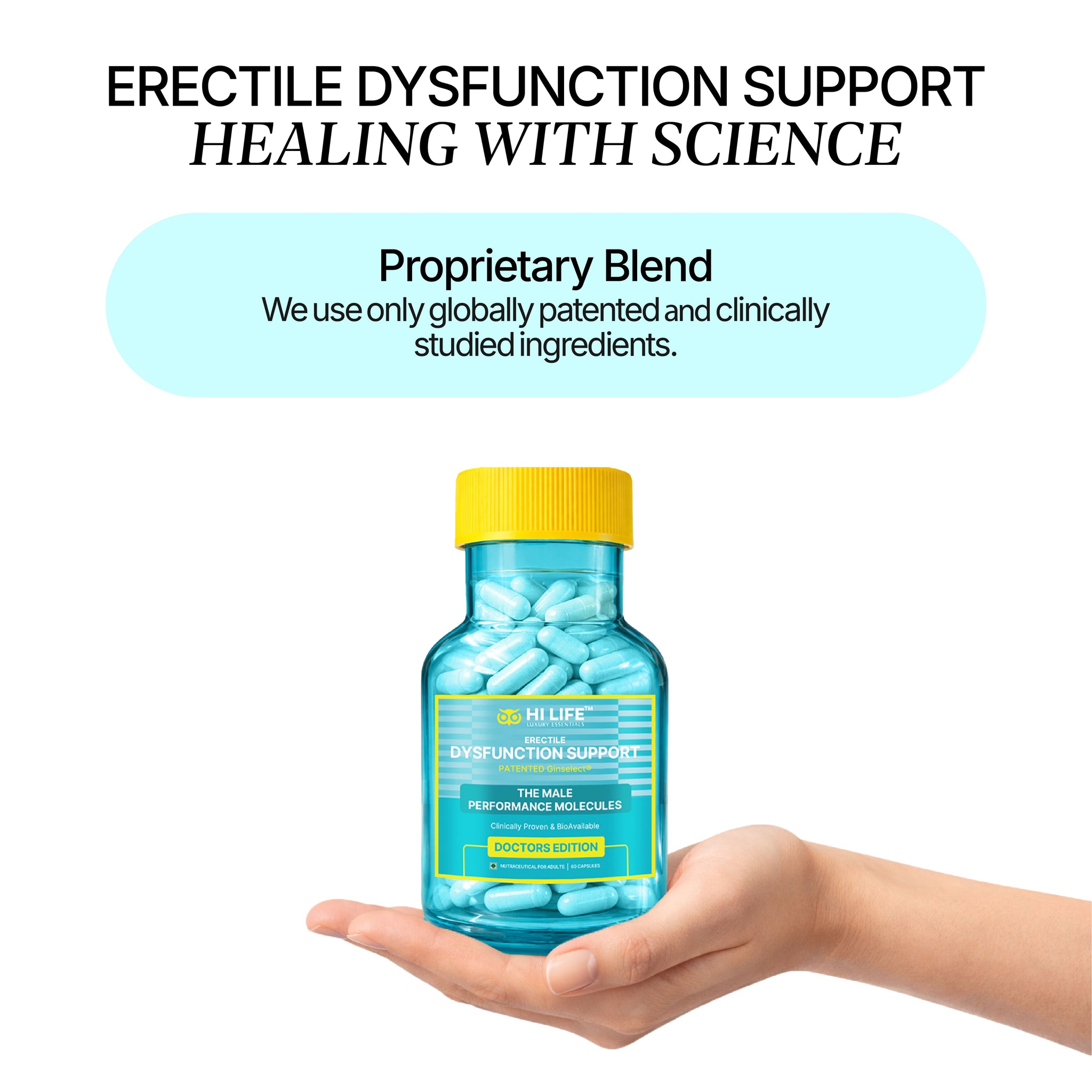 Erectile Dysfunction Support Capsules | Pack of 30