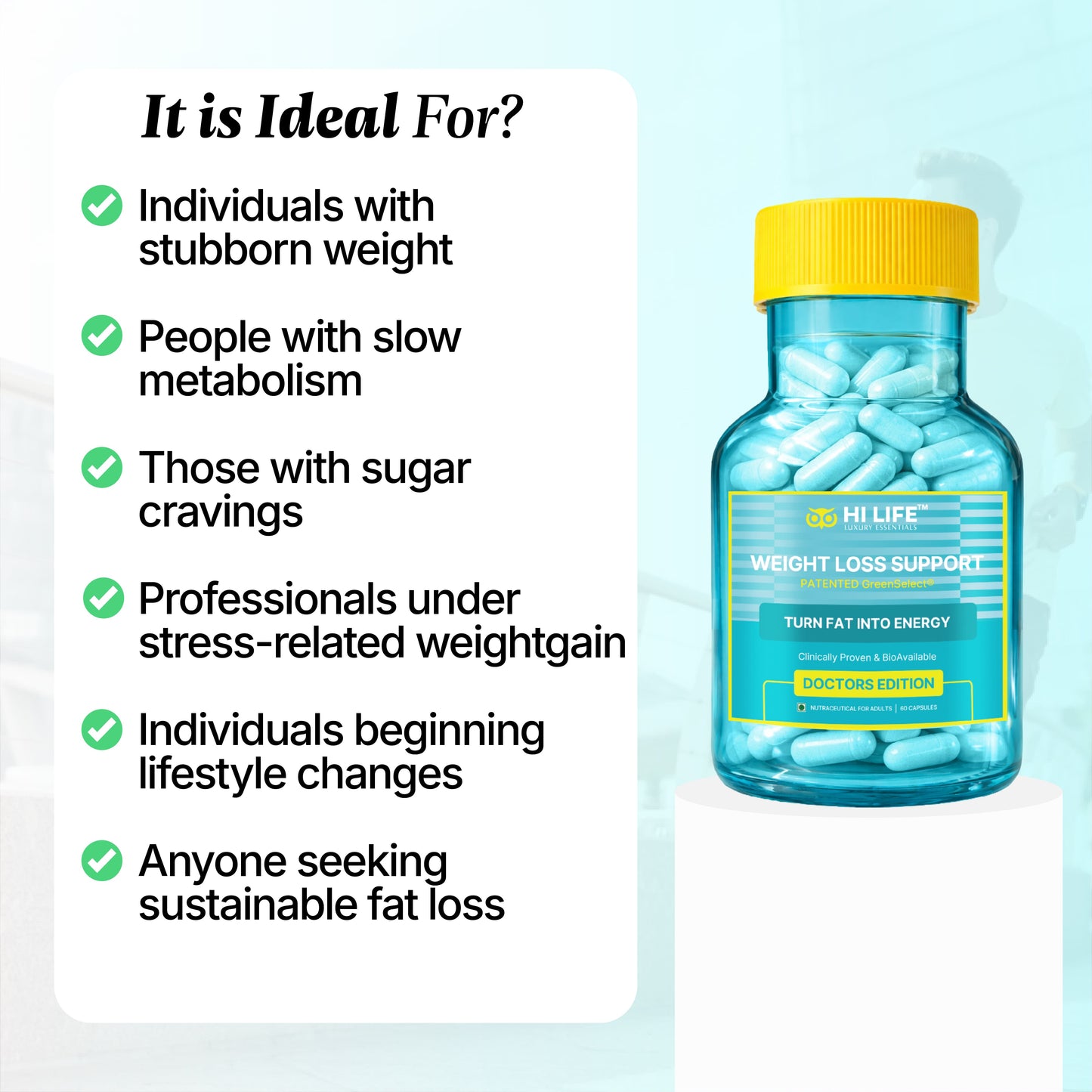 Weight Loss Support Capsules | Pack of 30