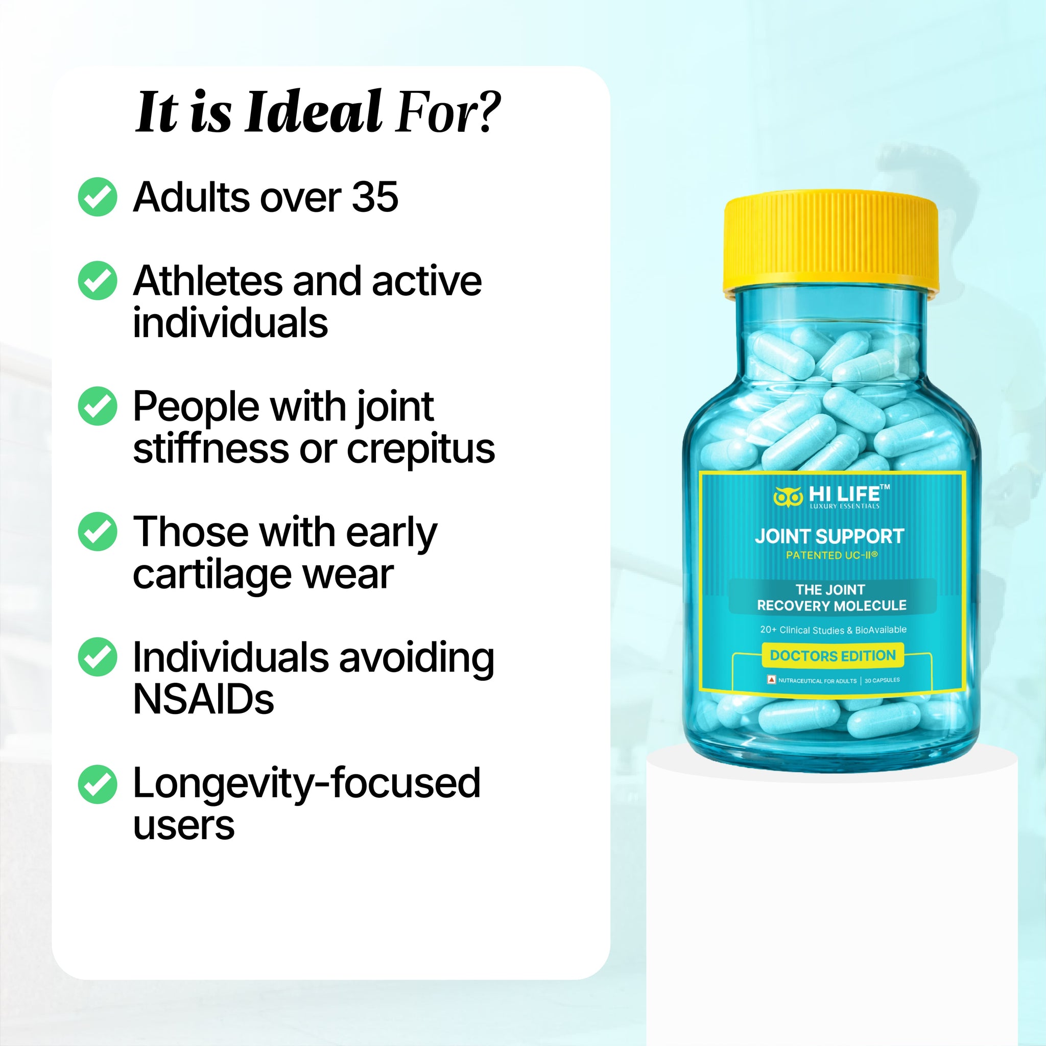 UC-II® Joint Support Capsules | Pack of 30