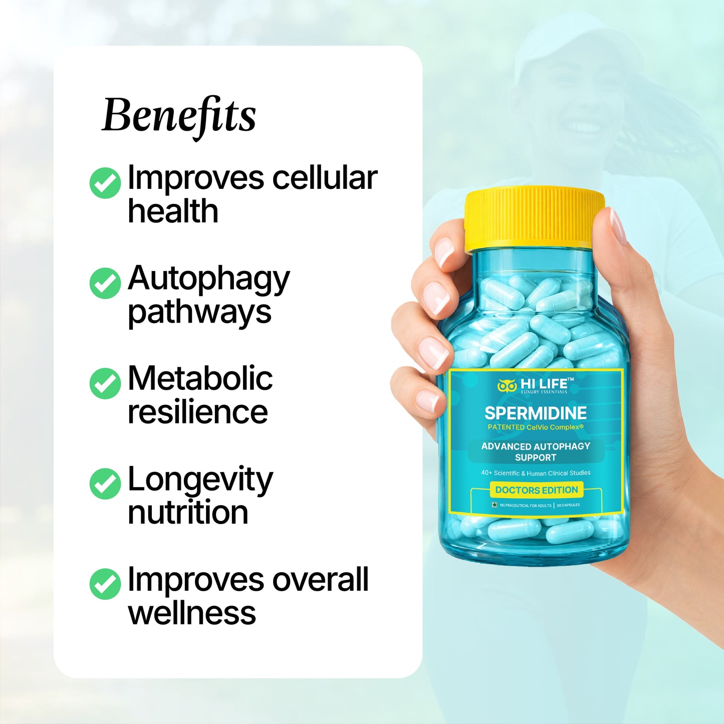 Spermidine Capsules | Pack of 30