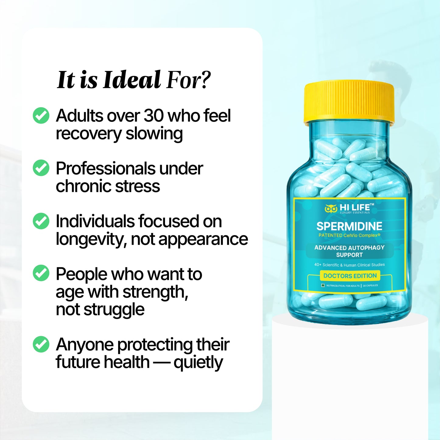 Spermidine Capsules | Pack of 30