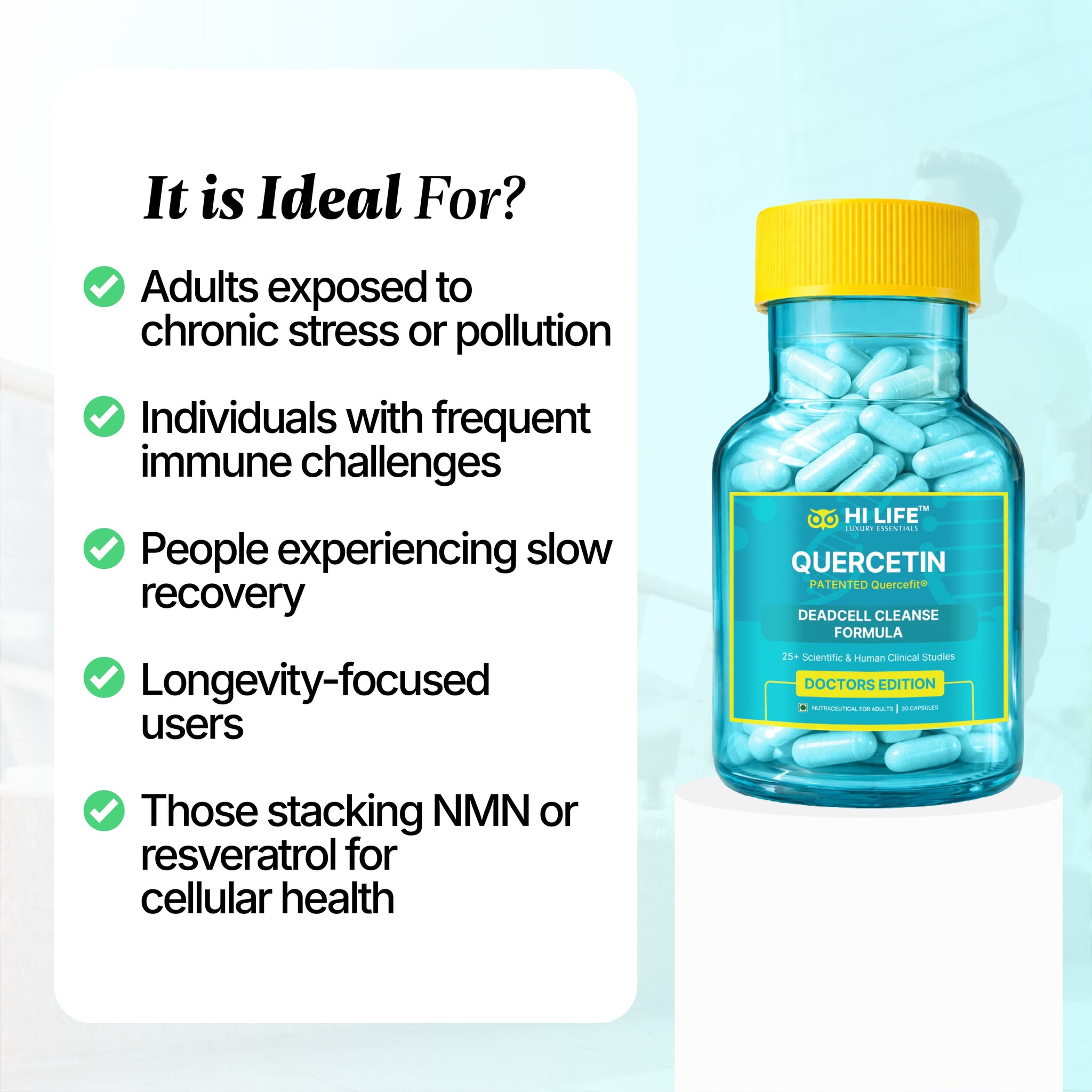 Quercetin Capsules | Pack of 30