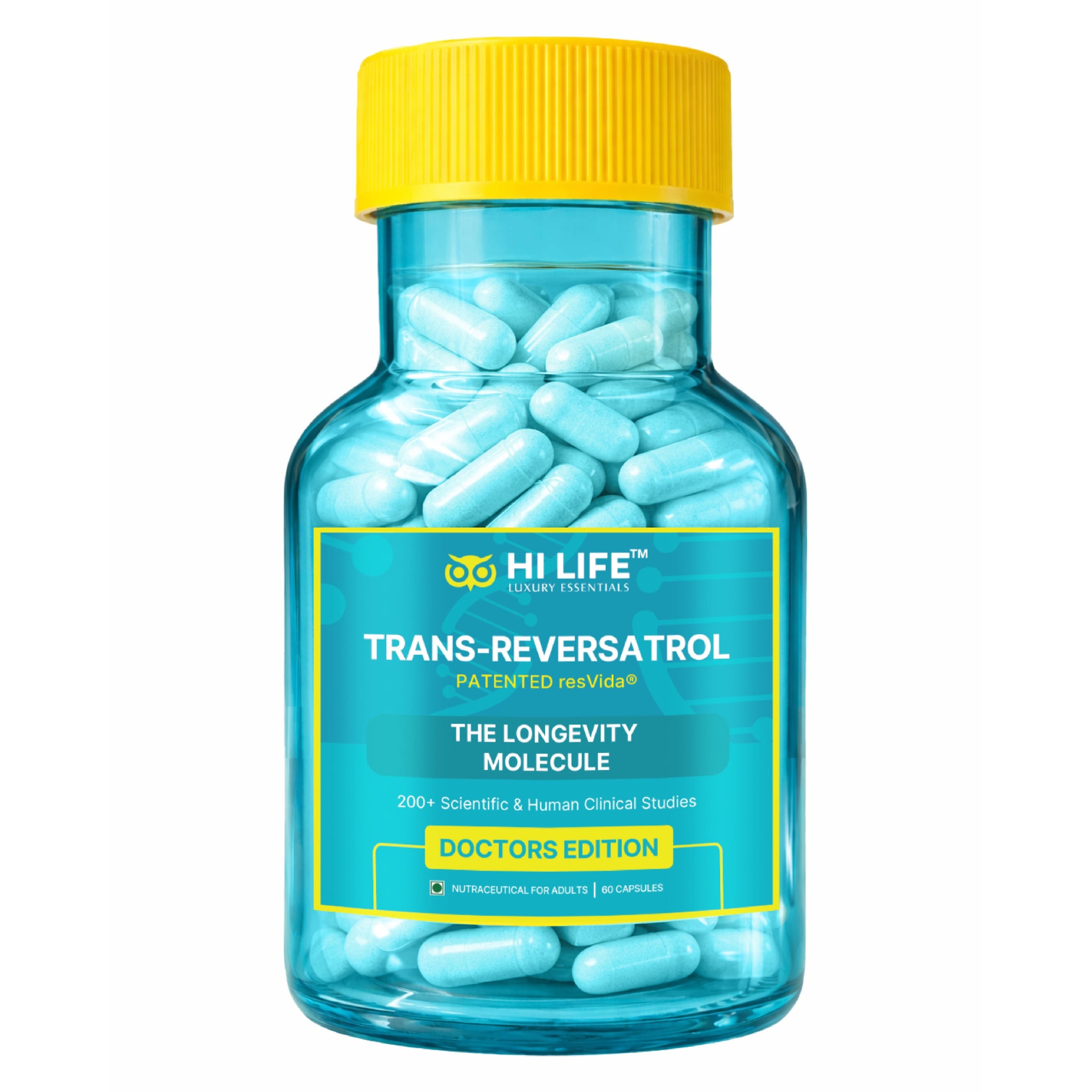 Trans-Resveratrol Capsules | Pack of 30
