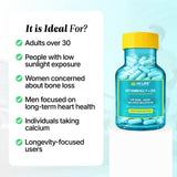 Vitamin K2-7 + D3 Capsules | Pack of 30