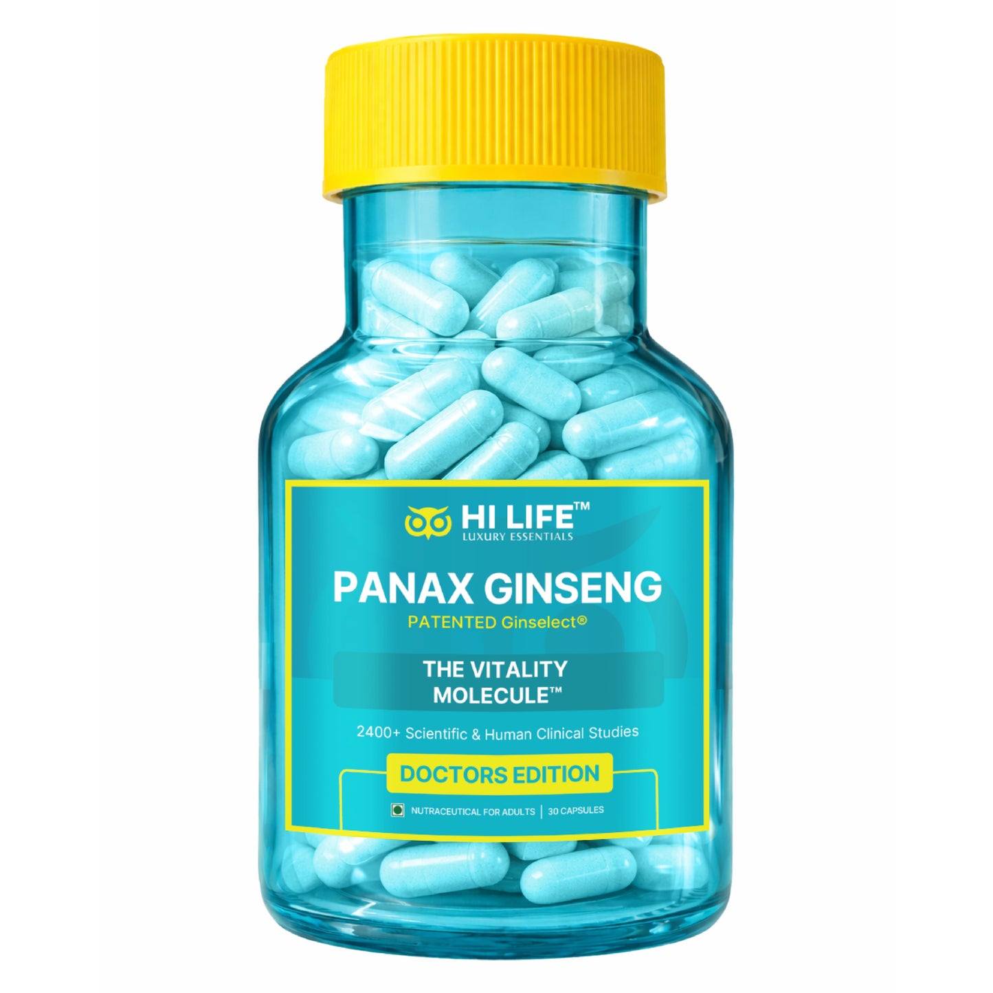 Panax Ginseng Capsules | Pack of 30