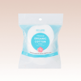 Hi Life™ 100% GOTS Certified Organic Cotton Pads - Rounds - Pack of 25