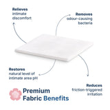 Hi Life™ 100% GOTS Certified Organic Cotton Pads - Squares - Pack of 50