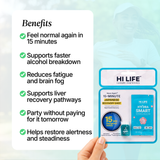 NEVER AGAIN™ — The 15-Minute Hangover Recovery Shot