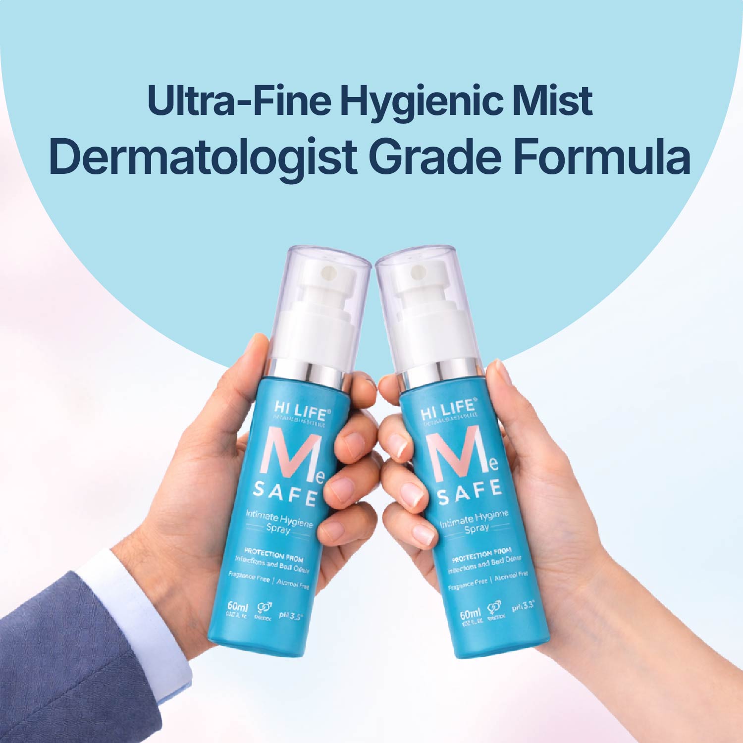Me Safe Hygiene Spray for Intimate Health and Instant Freshness