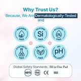 Flow Easy™ Organic Sanitary Pads | Pack of 8 + Disposable Pouches