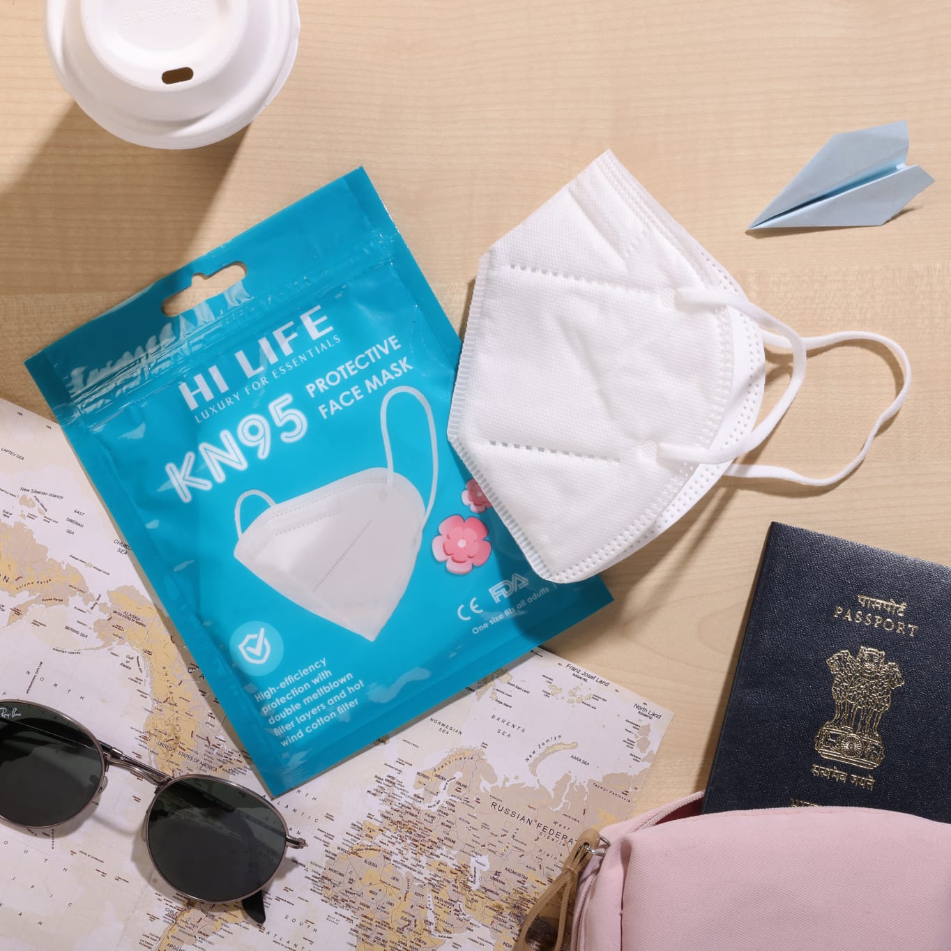 Hi Life KN95 Protective Face Mask - Pack of 2