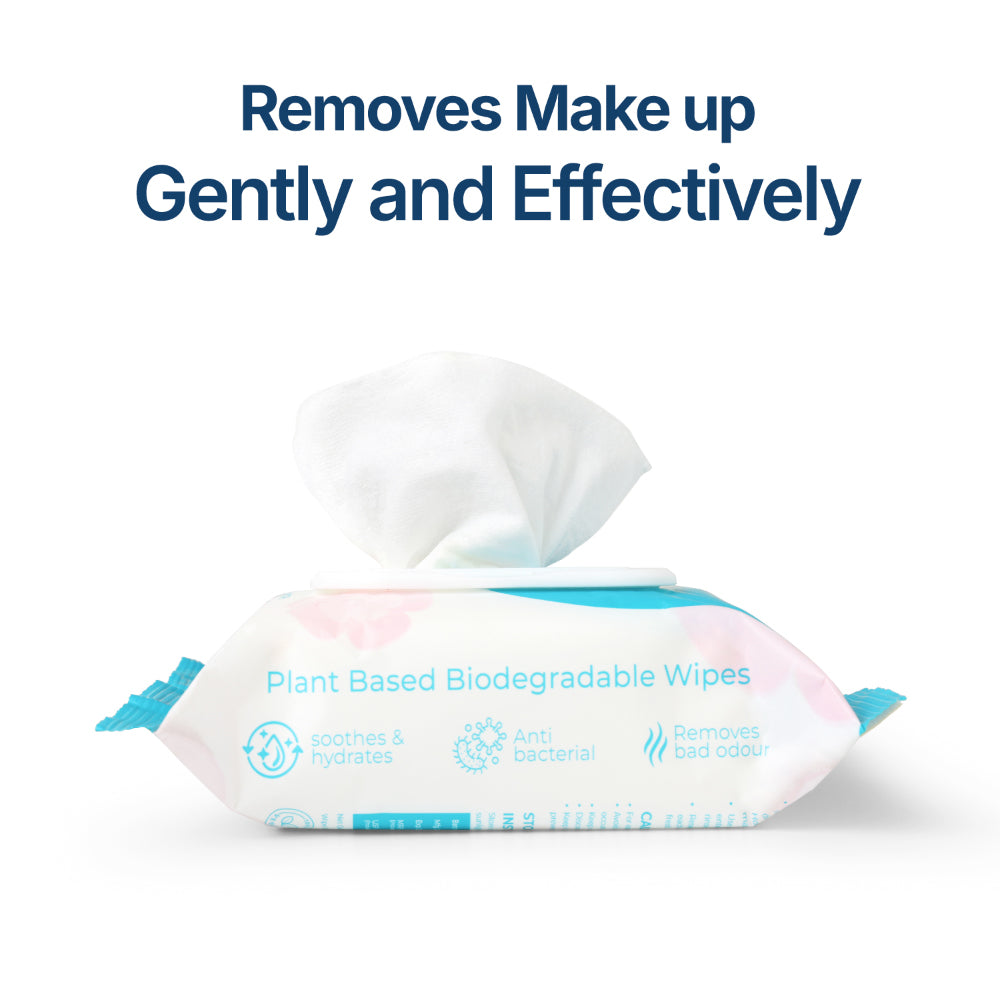 Make Up Remover Wet Wipes 25 Wipes, 70 GSM Thick
