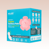 Flow Easy™ Organic Sanitary Pads | Pack of 8 + Disposable Pouches