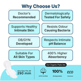 Flow Easy™ Organic Sanitary Pads | Pack of 15 + Disposable Pouches